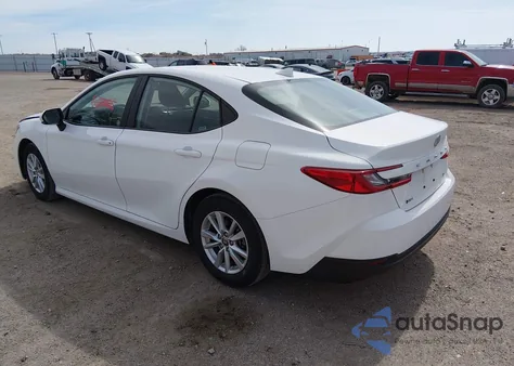 2025 Toyota Camry Le from USA, damaged, VIN 4T1DAACK3SU116334